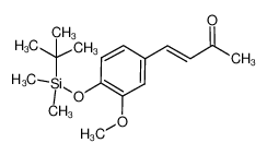 911682-18-3 spectrum, 4-(4-((tert-butyldimethylsiloxy)-methyl)-3-methoxyphenyl)-but-3-ene-2-one