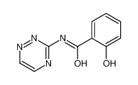 2-hydroxy-N-(1,2,4-triazin-3-yl)benzamide 61745-72-0