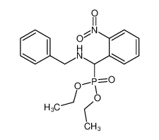 195611-43-9 diethyl 1-(N-benzylamino)-2-nitrobenzylphosphonate