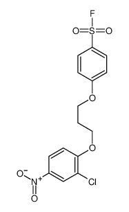 21278-62-6 structure, C15H13ClFNO6S