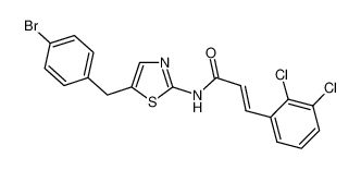 304895-91-8 structure, C19H13BrCl2N2OS