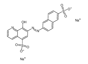 8-HYDROXY-7-(6-SULFO-2-NAPHTHYLAZO)-5-QUINOLINESULFONIC ACID DISODIUM SALT 56932-43-5