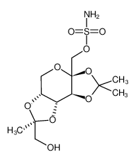 [(3aS,5aR,7R,8aR,8bS)-7-(羟基甲基)-2,2,7-三甲基四氢-3aH-二[1,3]二氧杂环戊并[4,5-b:4',5'-d]吡喃-3a-基]甲基氨基磺酸