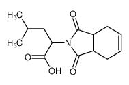 2-(1,3-dioxo-3a,4,7,7a-tetrahydroisoindol-2-yl)-4-methylpentanoic acid 69705-72-2