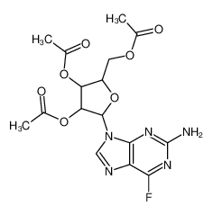 3633-28-1 spectrum, [3,4-diacetyloxy-5-(2-amino-6-fluoropurin-9-yl)oxolan-2-yl]methyl acetate