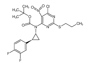 1383715-58-9 structure, C21H23ClF2N4O4S