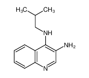 3-氨基-4-(2-甲基丙胺基)喹啉N4-(2-甲基丙基)-3,4-喹啉二胺图片