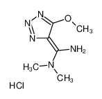 106913-61-5 structure, C6H12ClN5O