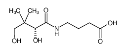 4-[(2,4-Dihydroxy-3,3-dimethylbutanoyl)amino]-butanoic acid 18679-90-8