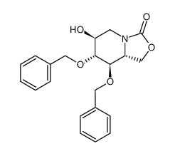 189267-26-3 (6S,7R,8R,8aR)-7,8-Bis-benzyloxy-6-hydroxy-hexahydro-oxazolo[3,4-a]pyridin-3-one