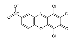 32624-06-9 structure, C12H3Cl3N2O4