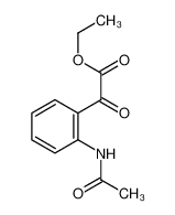 ethyl 2-(2-acetamidophenyl)-2-oxoacetate 7671-90-1