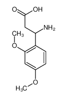 3-氨基-3-(2,4-二甲氧基苯基)丙酸