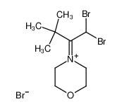 82176-18-9 4-(1,1-dibromo-3,3-dimethylbutan-2-ylidene)morpholin-4-ium bromide