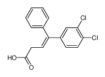 4-(3,4-二氯苯基)-4-苯基丁-3-烯酸