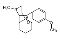 (9S,13S,14S)-3-methoxy-17-methylmorphinan-10-one 57969-05-8