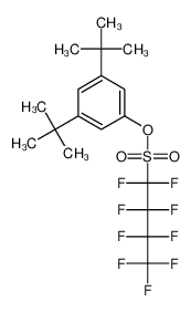 93131-76-1 spectrum, (3,5-ditert-butylphenyl) 1,1,2,2,3,3,4,4,4-nonafluorobutane-1-sulfonate