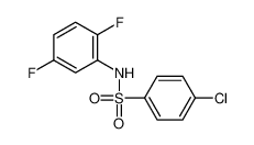 290331-05-4 4-氯-N-[5-氟-2-氟苯基]苯磺酰胺