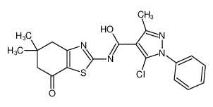 602283-92-1 structure, C20H19ClN4O2S