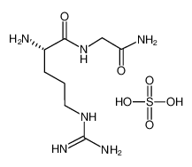 H-Arg-Gly-NH2 · sulfate 34367-76-5