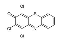 14118-06-0 structure, C12H4Cl3NOS