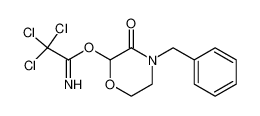 502536-97-2 2,2,2-Trichloro-acetimidic acid 4-benzyl-3-oxo-morpholin-2-yl ester