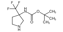 186203-13-4 structure, C10H17F3N2O2