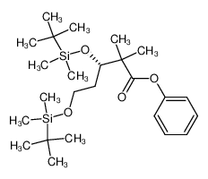 355009-17-5 structure, C25H46O4Si2