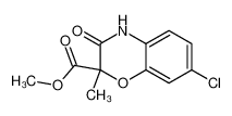 methyl 7-chloro-2-methyl-3-oxo-4H-1,4-benzoxazine-2-carboxylate 175205-00-2