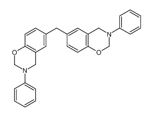 3-phenyl-6-[(3-phenyl-2,4-dihydro-1,3-benzoxazin-6-yl)methyl]-2,4-dihydro-1,3-benzoxazine 137836-80-7