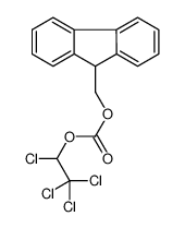 100821-63-4 spectrum, 9H-fluoren-9-ylmethyl 1,2,2,2-tetrachloroethyl carbonate