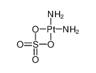 67063-11-0 structure, H4N2O4PtS