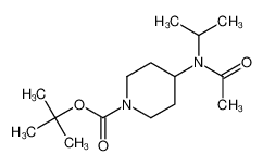 1246249-81-9 tert-butyl 4-(N-isopropylacetamido)piperidine-1-carboxylate