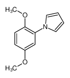 1-(2,5-dimethoxyphenyl)pyrrole 39843-56-6