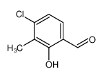 4-chloro-2-hydroxy-3-methylbenzaldehyde 55289-23-1