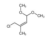 64545-05-7 4-chloro-1,1-dimethoxy-3-methylbut-2-ene