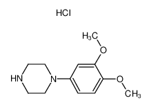 1-(3,4-dimethoxyphenyl)piperazine,hydrochloride 16015-72-8