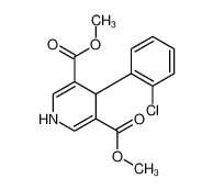 dimethyl 4-(2-chlorophenyl)-1,4-dihydropyridine-3,5-dicarboxylate 56820-27-0