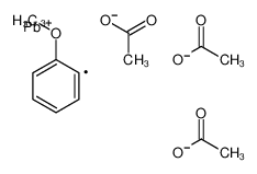 68490-98-2 structure, C13H17O7Pb