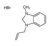 88346-06-9 1-methyl-3-prop-2-enyl-1,2-dihydrobenzimidazol-1-ium,bromide