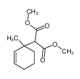 61111-37-3 dimethyl 2-(1-methylcyclohex-2-en-1-yl)propanedioate