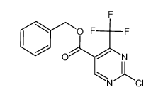 2-氯-4-(三氟甲基)嘧啶-5-羧酸苄酯