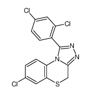 93300-03-9 structure, C15H8Cl3N3S