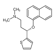 116817-12-0 structure, C19H21NOS