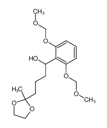 79850-99-0 1-(2,6-Bis-methoxymethoxy-phenyl)-4-(2-methyl-[1,3]dioxolan-2-yl)-butan-1-ol