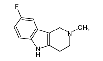 64368-85-0 8-氟-2-甲基-2,3,4,5-四氢-1H-吡啶并[4,3-b]吲哚