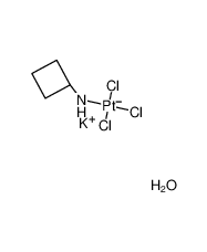 109282-44-2 structure, C4H10Cl3KNOPt