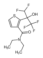 148527-59-7 structure, C12H14F5NO2S