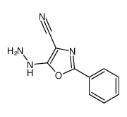 5-Hydrazino-2-phenyl-1,3-oxazole-4-carbonitrile 314748-14-6