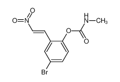 87745-36-6 4-bromo-2-(2-nitrovinyl)phenyl methylcarbamate